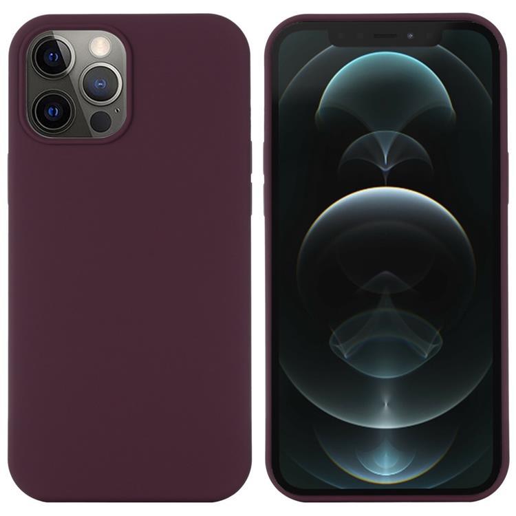 iPhone 14 Pro Skal Magsafe Silicone Ultra Slim - Vin Röd | 2353 | AlltMobil