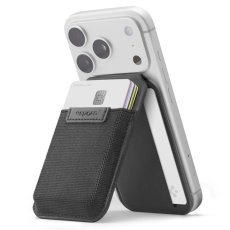 Spigen - Spigen MagSafe Korth&aring;llare S314-4 Slim Fold med Tripod - Svart
