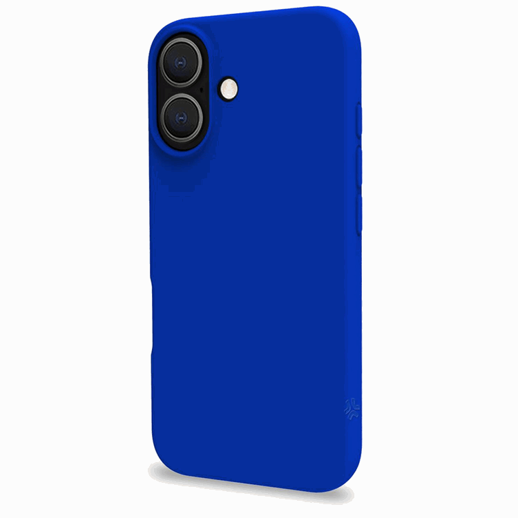 Celly iPhone 16e Mobilskal Soft Rubber - Blå | 2353 | AlltMobil