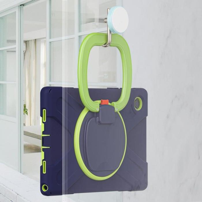 Tech-Protect - Tech-Protect X-Armor Skal Galaxy Tab A8 10.5 - Navy/Lime