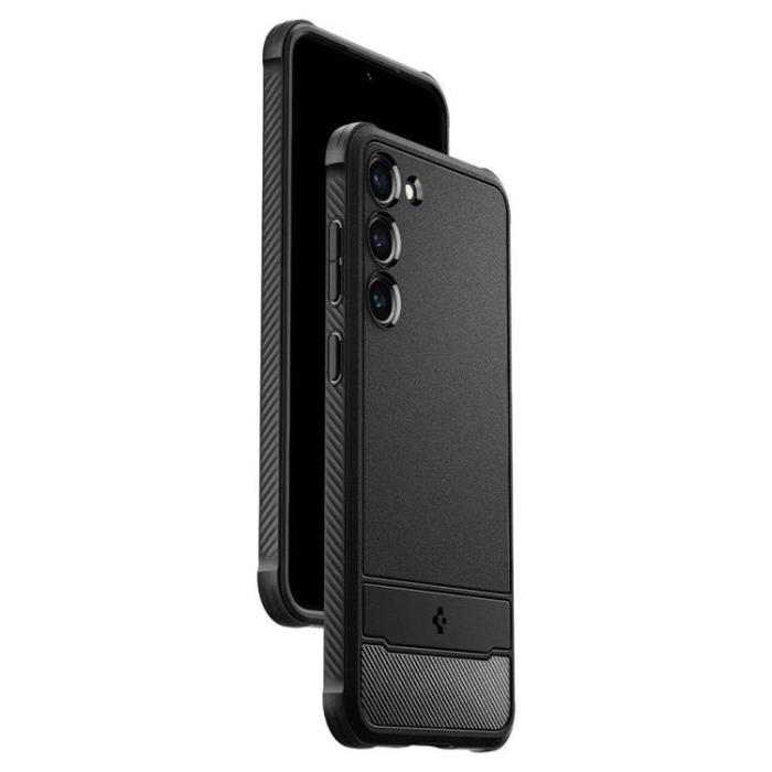 Spigen - Spigen Galaxy S23 Skal Rugged Armor - Svart