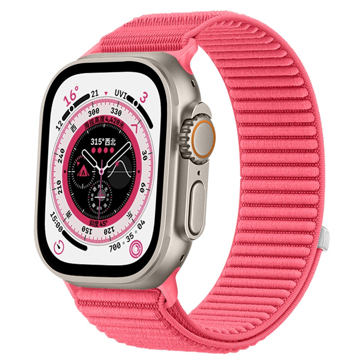 Apple Watch 4/5/6/7/8/9/10/SE (38/40/41/42mm) Armband Nylon | 5123 | AlltMobil