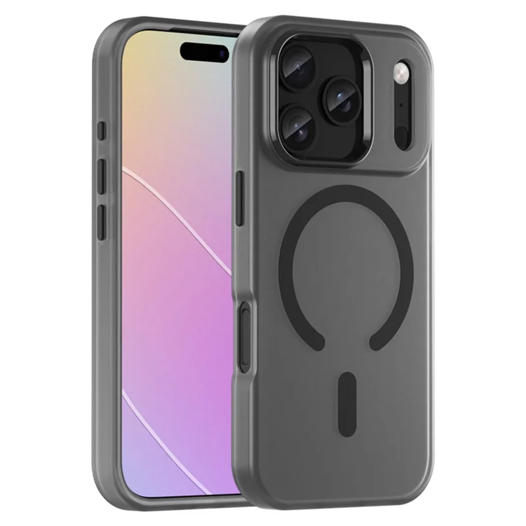 Mobilskal till iPhone 17 Pro MagSafe Matte Translucent - Svart | 2353 | AlltMobil