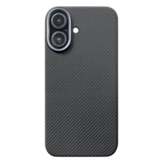 A-One Brand - iPhone 16 Plus Mobilskal 600D Fine Texture Aramid Fiber