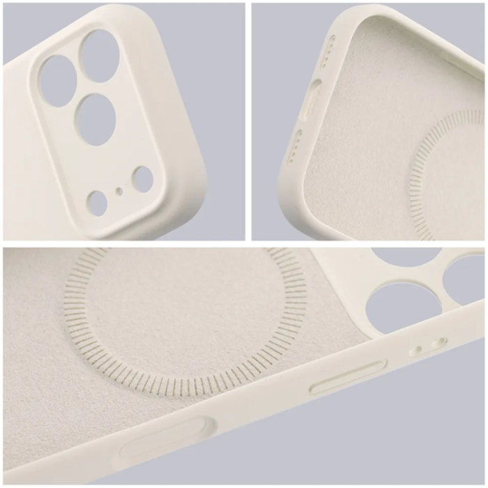 Forcell - Forcell Mobilskal För Galaxy S26 Magsafe Rubber - Antique Vit