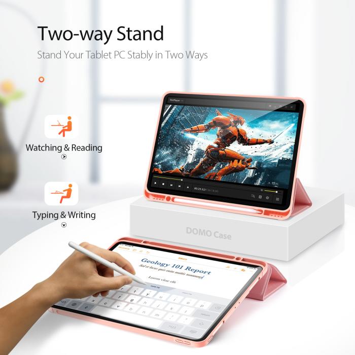 OEM - Dux Ducis Domo Tri-Fold Fodral till Apple Ipad Pro 12.9