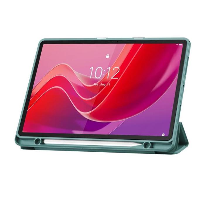 Tech-Protect - Tech-Protect Lenovo Tab M11/K11E Fodral med plats för pennna - Grön