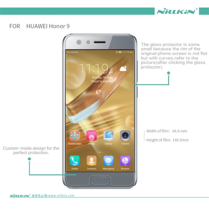 Nillkin - Nillkin Antireflective Skärmskydd till Huawei Honor 9