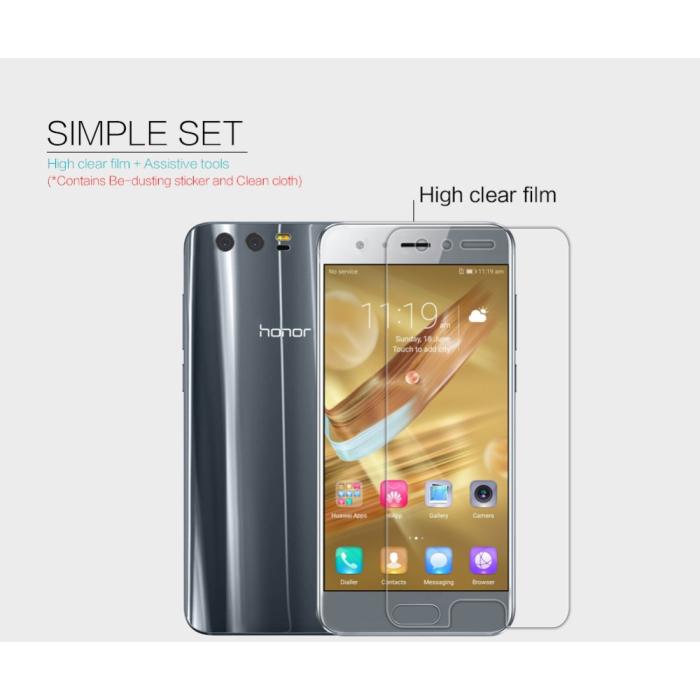 UTGATT4 - Nillkin Crystal Skärmskydd till Huawei Honor 9