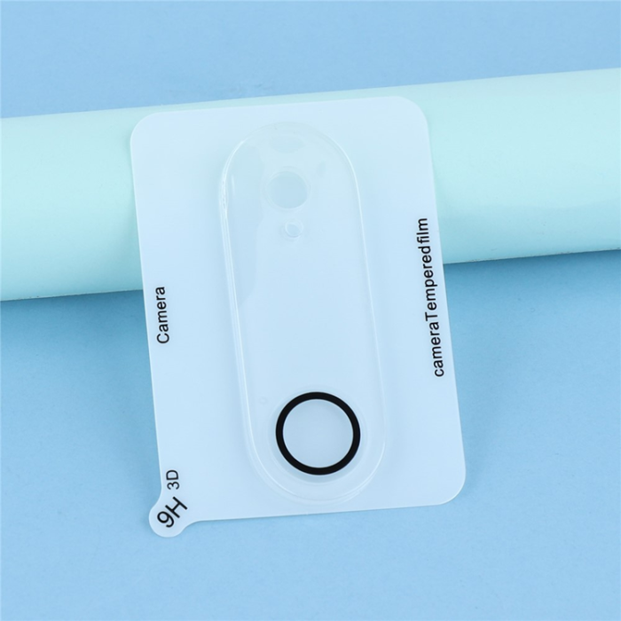 3MK - iPhone Air Kameralinsskydd Plastfilm - Svart