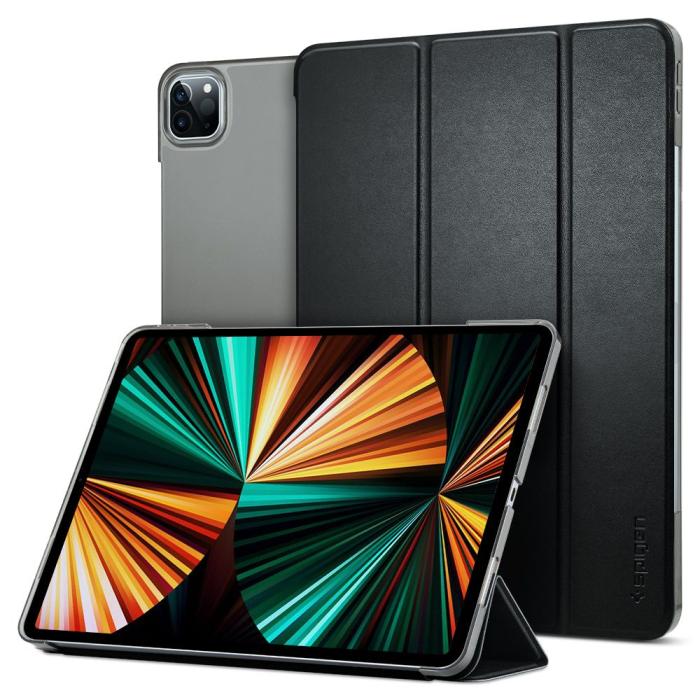 UTGATT - Spigen Smart Fold Fodral iPad Pro 12.9 (2021/2022) - Svart