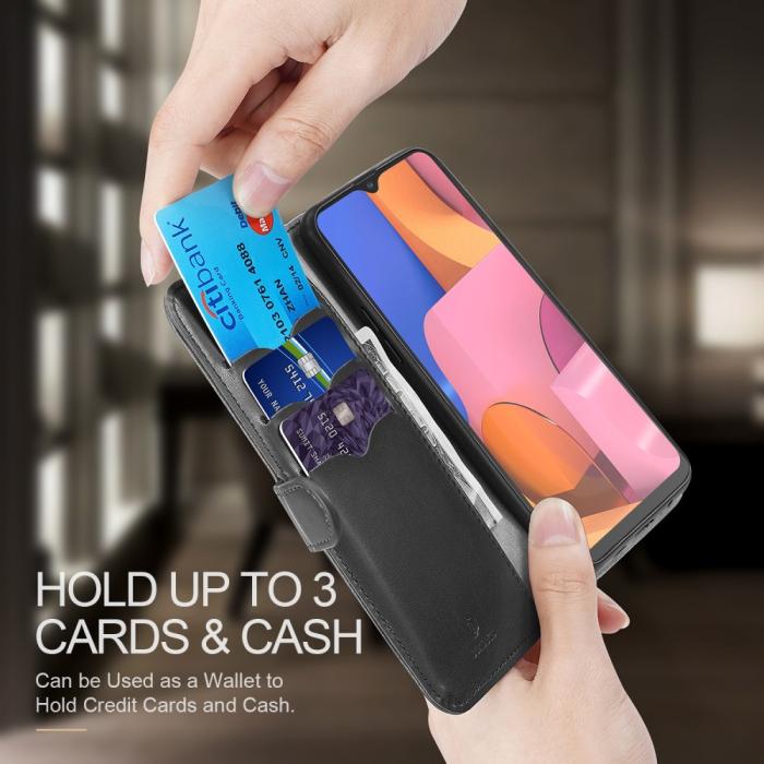Dux Ducis - Dux Ducis Plånboksfodral Samsung Galaxy A20s - Svart