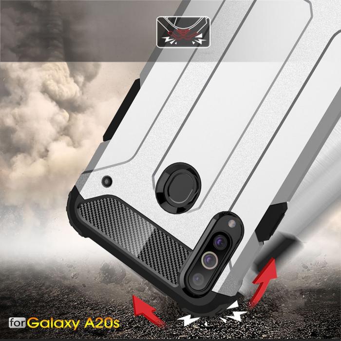 OEM - Armor Guard Mobilskal Samsung Galaxy A20s - Svart
