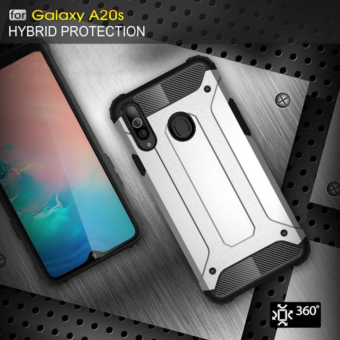 OEM - Armor Guard Mobilskal Samsung Galaxy A20s - Svart