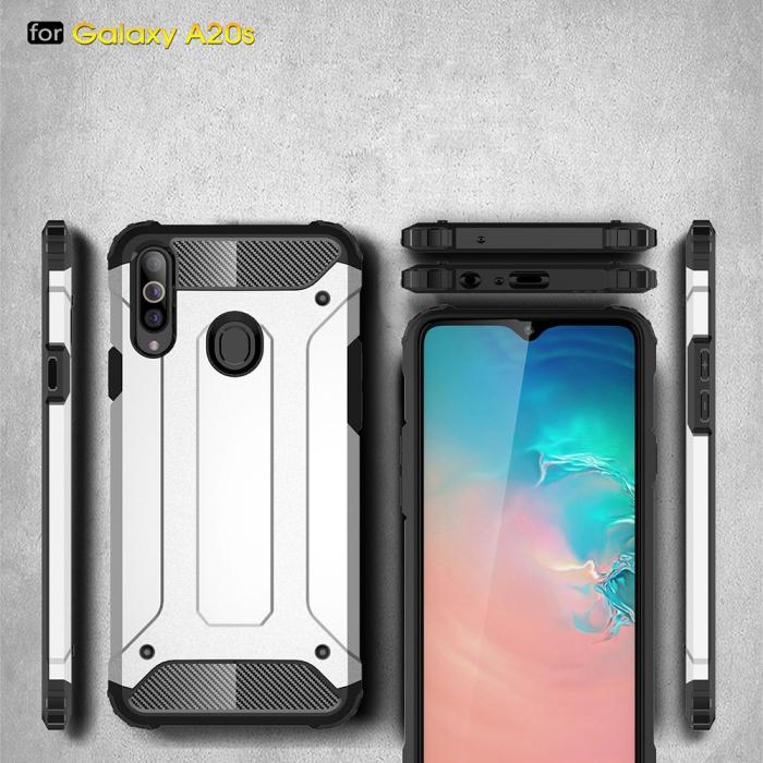 OEM - Armor Guard Mobilskal Samsung Galaxy A20s - Svart