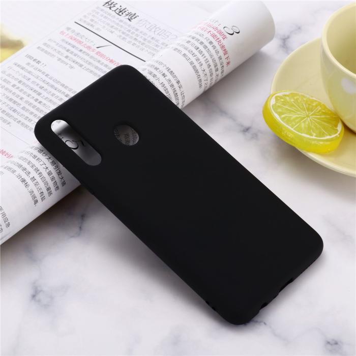 OEM - Liquid Silicone Mobilskal Samsung Galaxy A20s - Svart
