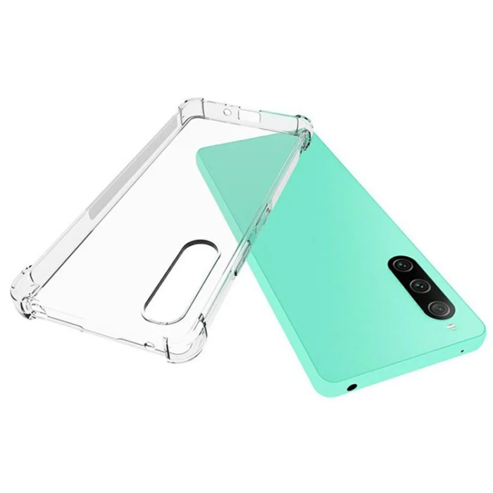 A-One Brand - Sony Xperia 10 V Mobilskal Shockproof Soft TPU - Clear