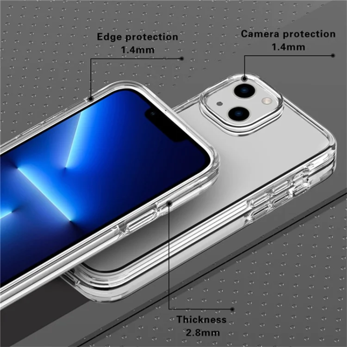 A-One Brand - iPhone 14 Pro Mobilskal MagSafe - Transparent