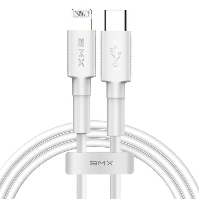 UTGATT5 - Baseus BMX MFI Mini Kabel USB Type C PD 18W/lightning 1.2m Vit