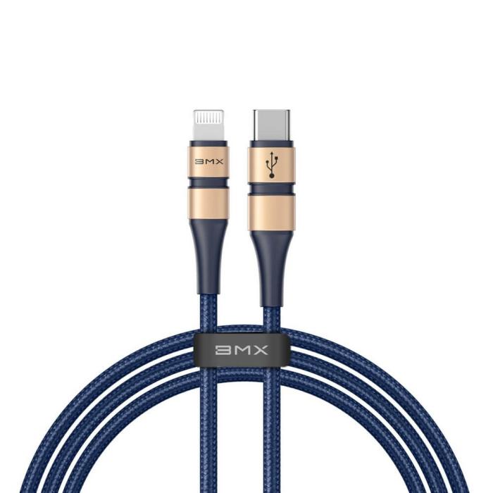 UTGATT5 - Baseus BMX MFI USB Type C PD 18W - lightning 1.2m kabel Guld