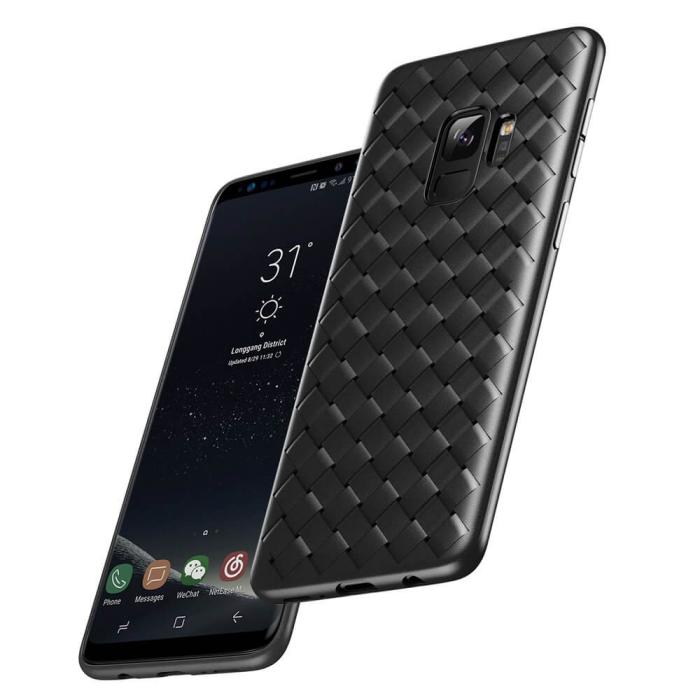 UTGATT5 - Baseus BV Weaving skal Galaxy S9 G960 Svart
