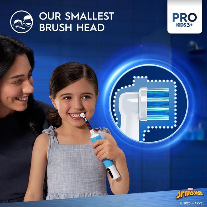 Oral B - Oral B Eltandborste Vitality Pro Kids Spiderman HBOX