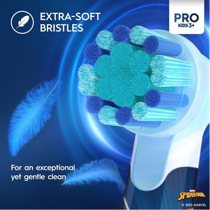 Oral B - Oral B Eltandborste Vitality Pro Kids Spiderman HBOX