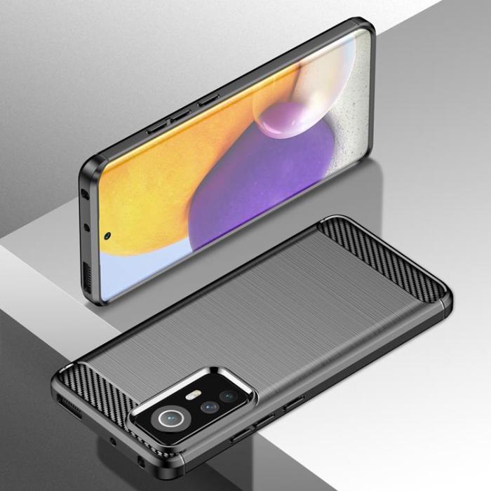 UTGATT1 - Carbon Xiaomi 12/12X Skal Flexible - Svart