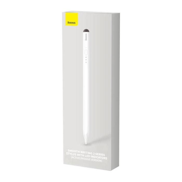 BASEUS - Baseus Active Stylus Penna Smooth För iPad Writing 2 - Vit
