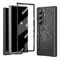 A-One Brand - Galaxy Z Fold7 Mobilskal Mechanical Legend Electroplating - Svart