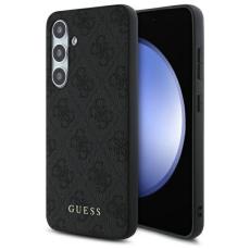 Guess - Guess Mobilskal till Galaxy S24 FE MagSafe 4G Metal Gold Logo - Gr&aring;