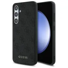 Guess - Guess Mobilskal till Galaxy S24 FE MagSafe 4G Metal Gold Logo - Gr&aring;