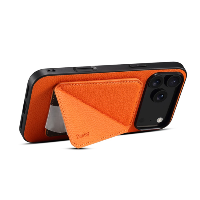 DENIOR - DENIOR D29 iPhone 17 Pro Max Mobilskal MagSafe Kortinnehavare
