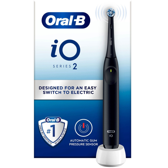 Oral B - Oral B Eltandborste iO Simply Easy Clean Night - Svart