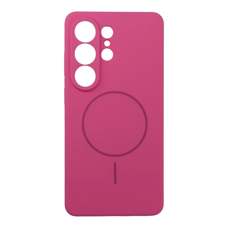 Mobilskal För Galaxy S26 Ultra Magsafe Silikon - Rosa | 2353 | AlltMobil