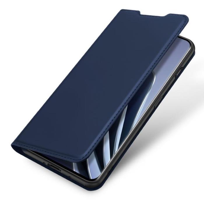 Dux Ducis - Dux Ducis OnePlus 10 Pro 5G Plånboksfodral Skin Series - Blå
