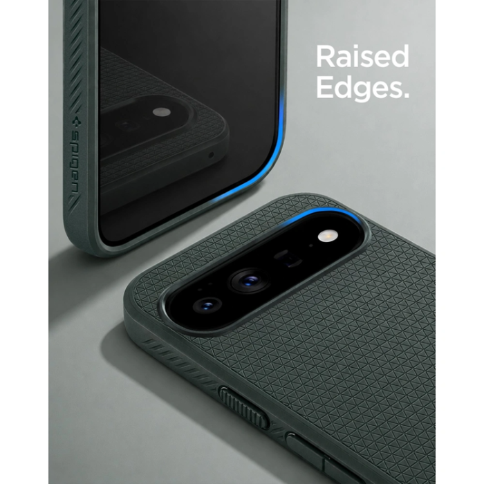 Spigen - Spigen Mobilskal För Google Pixel 11 Magsafe Liquid Air - Abyss Grön