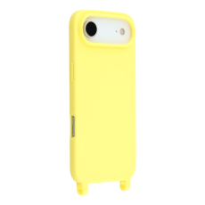 A-One Brand - iPhone 17 Air Mobilskal TPU med Hål för Rem - Gul
