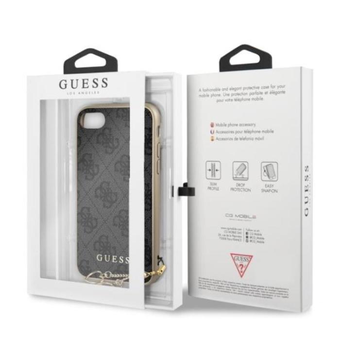 Guess - Guess iPhone 7/8/SE (2020/2022) Mobilskal Charms Collection - Grå