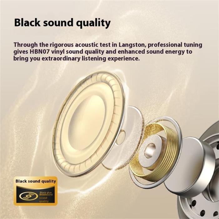 Langsdom - LANGSDOM Over-Ear Trådlösa Hörlurar ANC HBN07