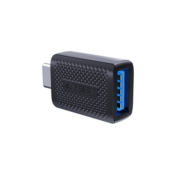 Acefast - Acefast USB-A till USB-C Adapter 5Gb/s - Svart