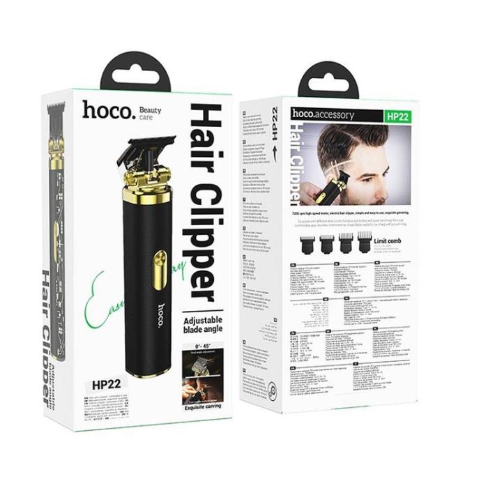 Hoco - Hoco Elektrisk Hårklippare HP22 - Svart