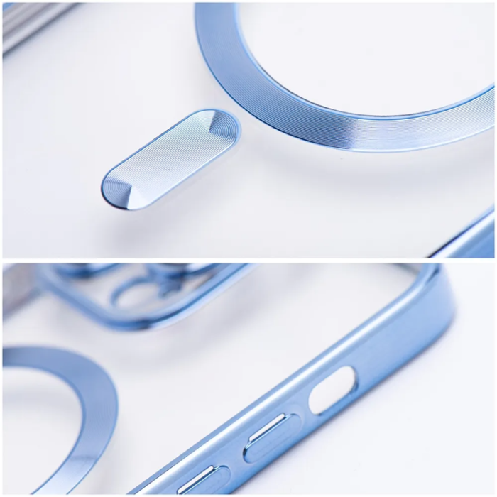 OEM - iPhone 14 Mobilskal MagSafe Electro Mag - Blå
