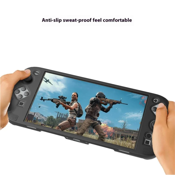 PGTECH - PGTECH Nintendo Switch 2 Skal Silikon Kickstand - Svart