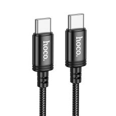Hoco - Hoco USB-C - USB-C 60W 3A Kabel 2m X89 - Svart