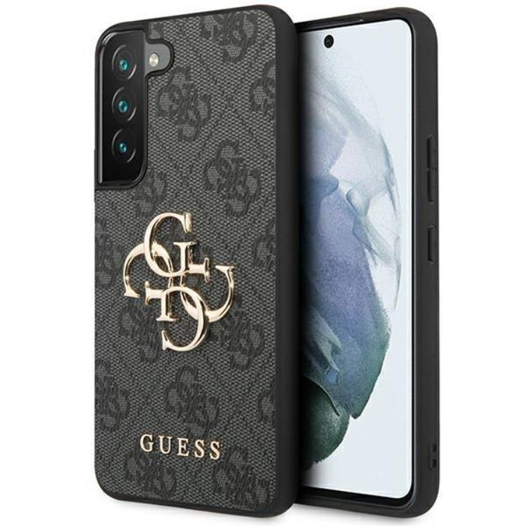 Guess Galaxy S24 Mobilskal Big Metall Logo - Svart | 2353 | AlltMobil