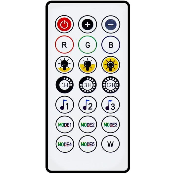 LogiLink - LogiLink RGB-ljusslinga med fjärrkontroll och WiFi Tuya IP65 5 m