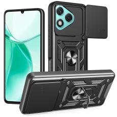 A-One Brand - Honor 400 Lite 5G Mobilskal Kickstand - Svart