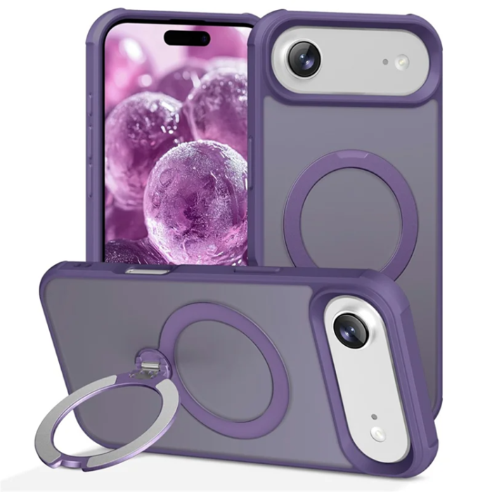 A-One Brand - iPhone Air Mobilskal MagSafe Kickstand TPU + PC - Lila