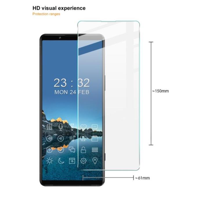 A-One Brand - [1-PACK] Sony Xperia 5 IV Härdat Glas Skärmskydd HD Ultra - Clear